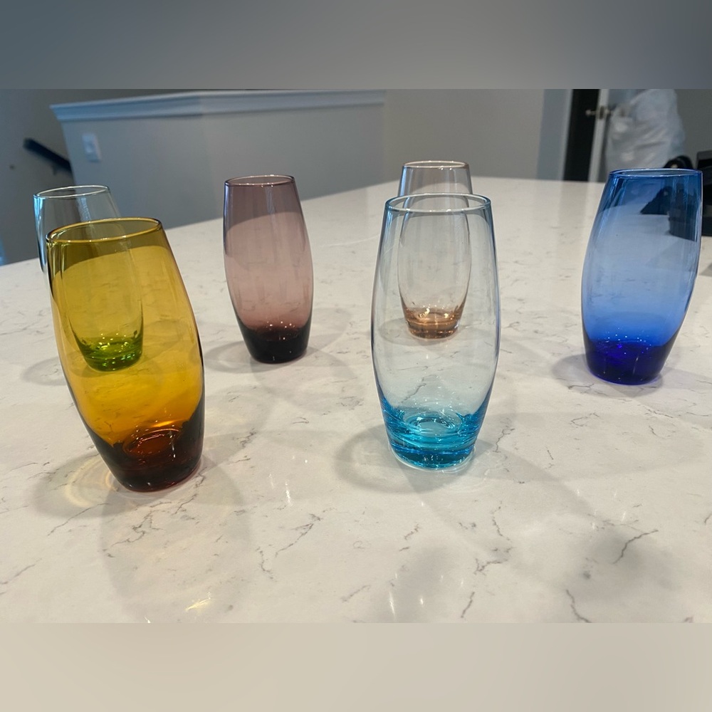 Multicolored Glass Shooter Set - Picture 2 of 3